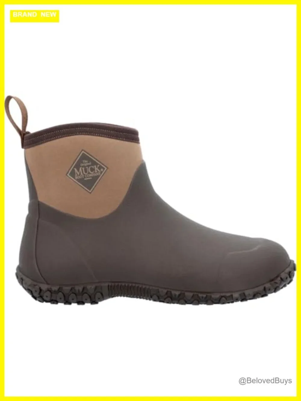 Ankle Boot with High Traction Rubber Outsole, Water Resistant, Pull-On Style